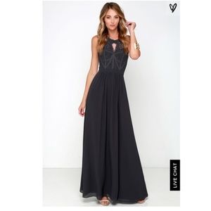 BARIANO OPTIMUM OPULENCE LACE MAXI--BRAND NEW!